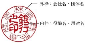 法人用丸印